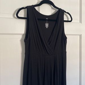 St. John’s Bay Sleeveless Tank Top Dress Black Size M